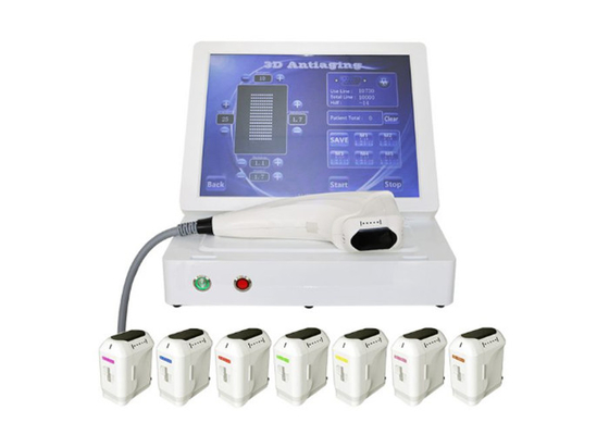 Draagbare van de de ultrasone klankmachine van 11 Lijnenhifu de Schoonheidsbehandeling van Hifu 3D 10000 Schoten