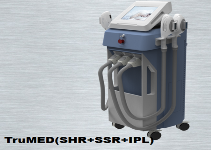 IPL de Pigmentatie OPTEERT de Verticaal van de Haarverwijdering met 3 Handvatten 10.4“ LCD het Aanrakingsscherm