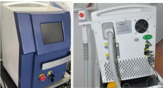 Draagbare Q Geschakelde van de de Lasertatoegering van Nd Yag de Verwijderingsmachine 2 - 8mm Vlekgrootte
